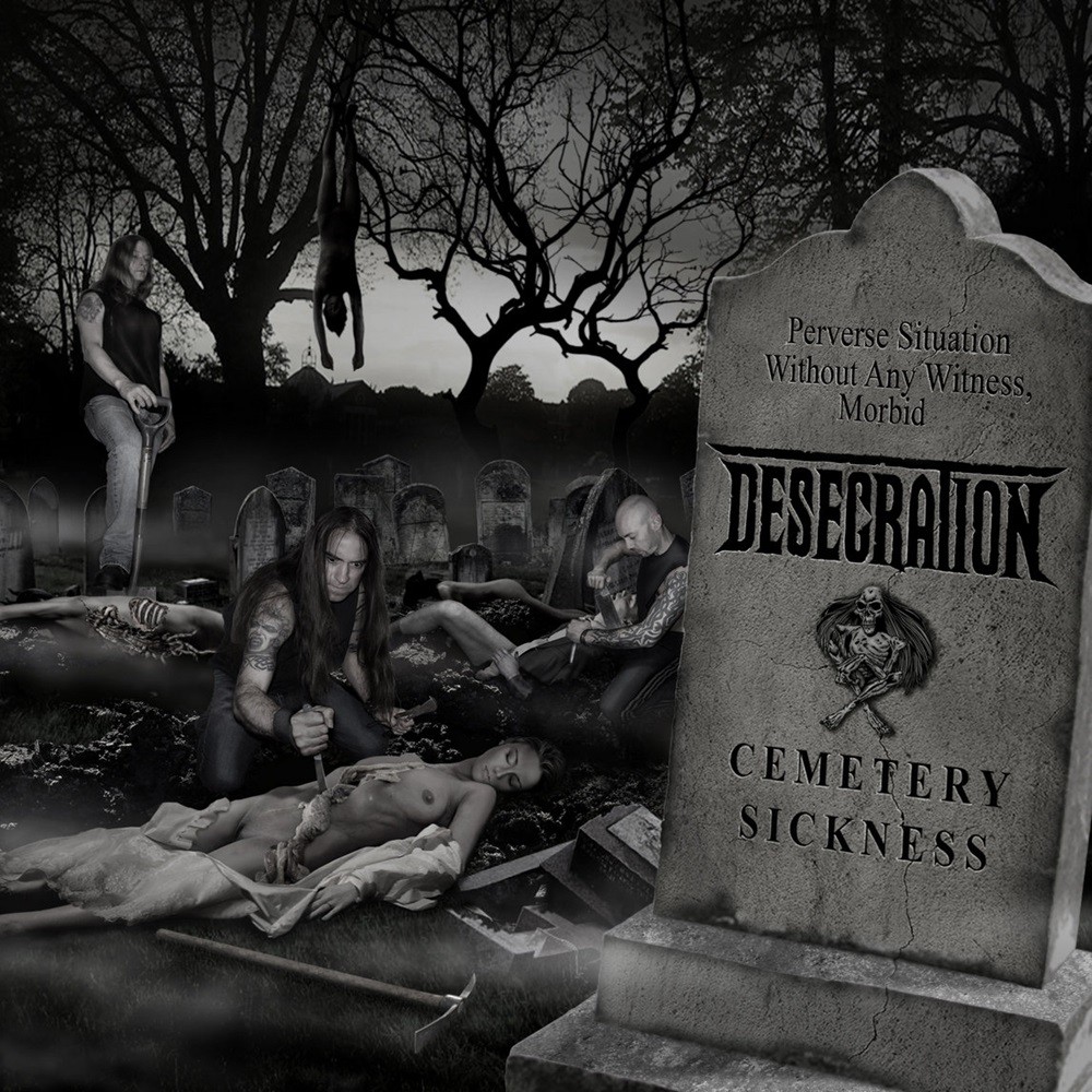 Desecration - Cemetery Sickness (2014) Cover