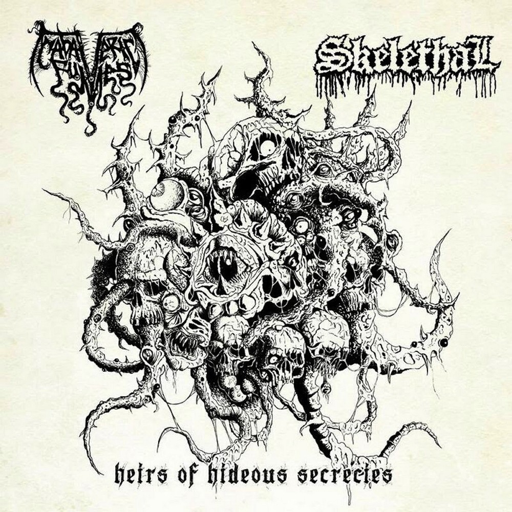 Cadaveric Fumes / Skelethal - Cadaveric Fumes / Skelethal (2018) Cover