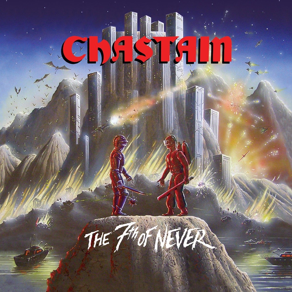 Chastain - The 7th of Never (1987) Cover