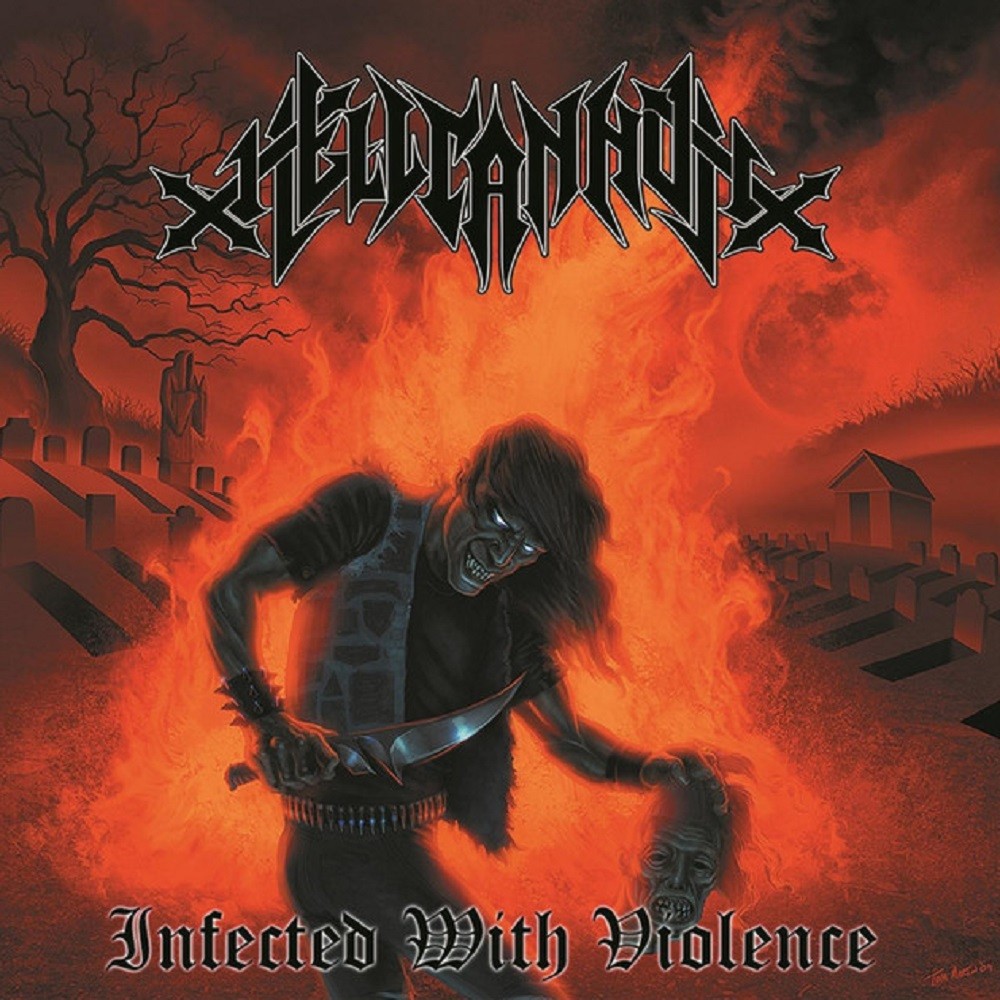 Hellcannon - Infected With Violence (2010) Cover