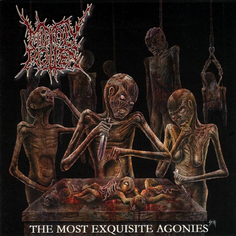 Mindly Rotten - The Most Exquisite Agonies (2005) Cover