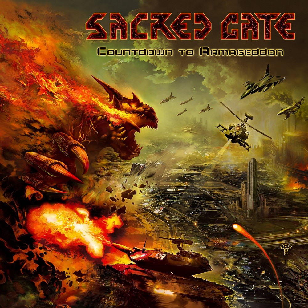 Sacred Gate - Countdown to Armageddon (2016) Cover