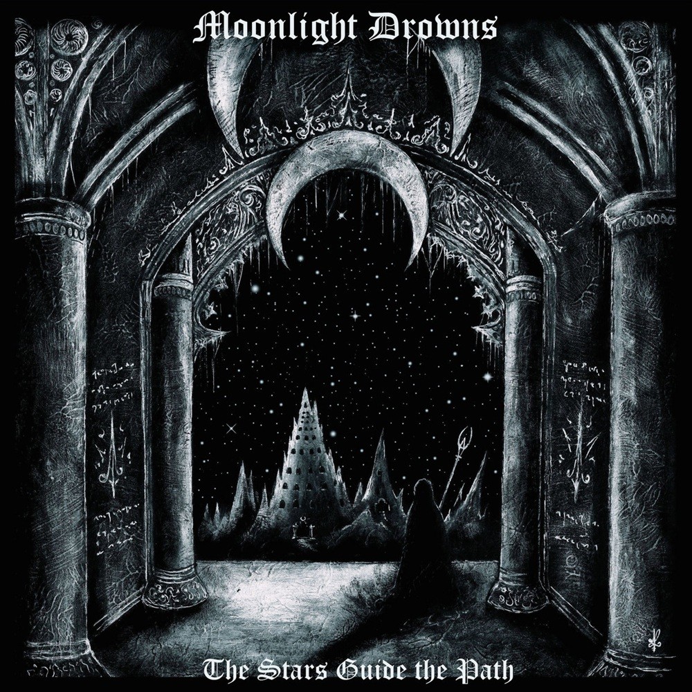 Moonlight Drowns - The Stars Guide the Path (2017) Cover