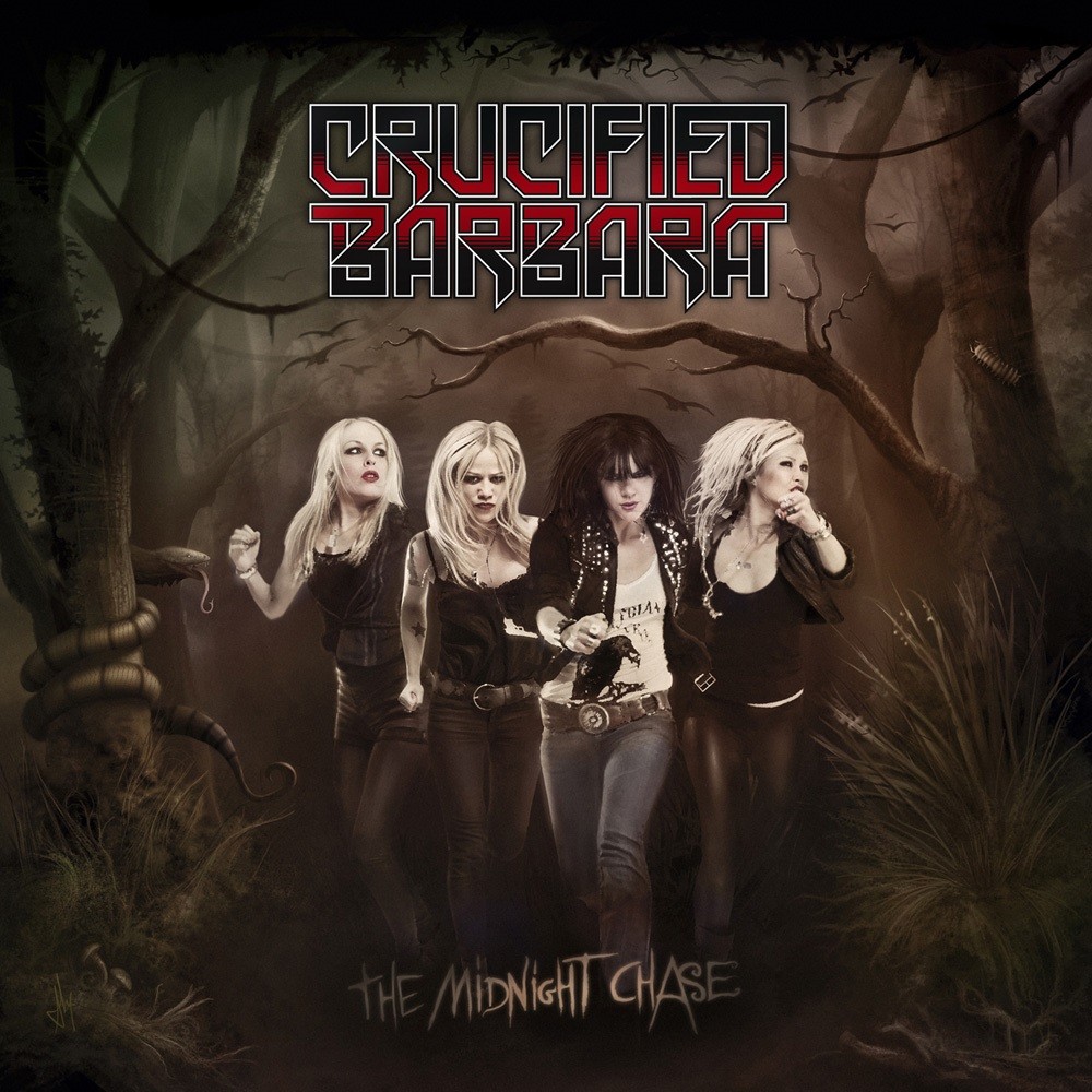 Crucified Barbara - The Midnight Chase (2012) Cover