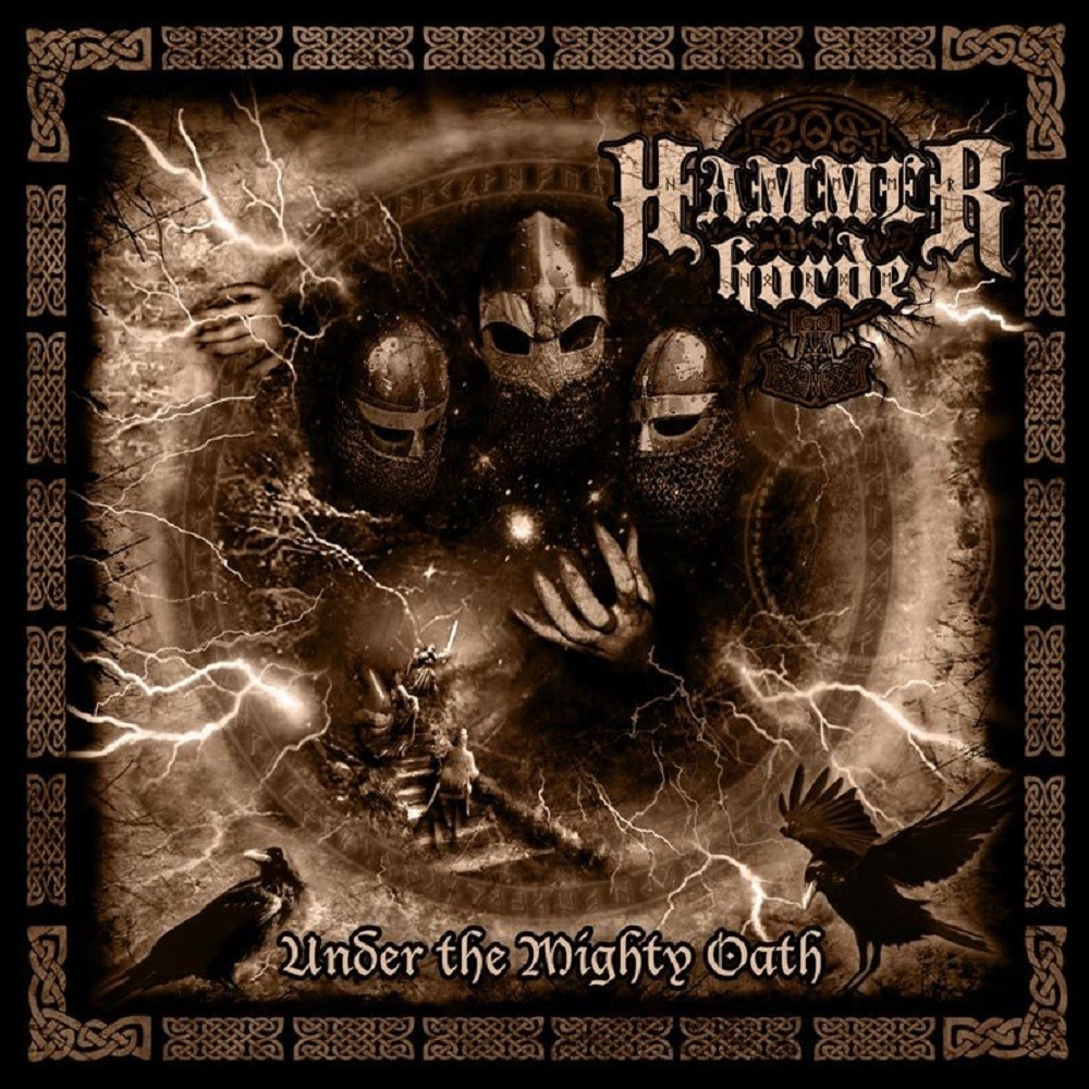 Hammer Horde - Under the Mighty Oath (2009) Cover