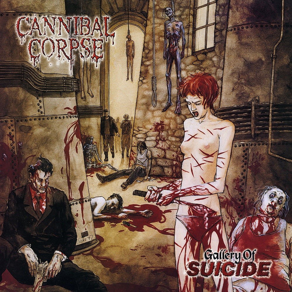 Cannibal Corpse - Gallery of Suicide (1998) Cover