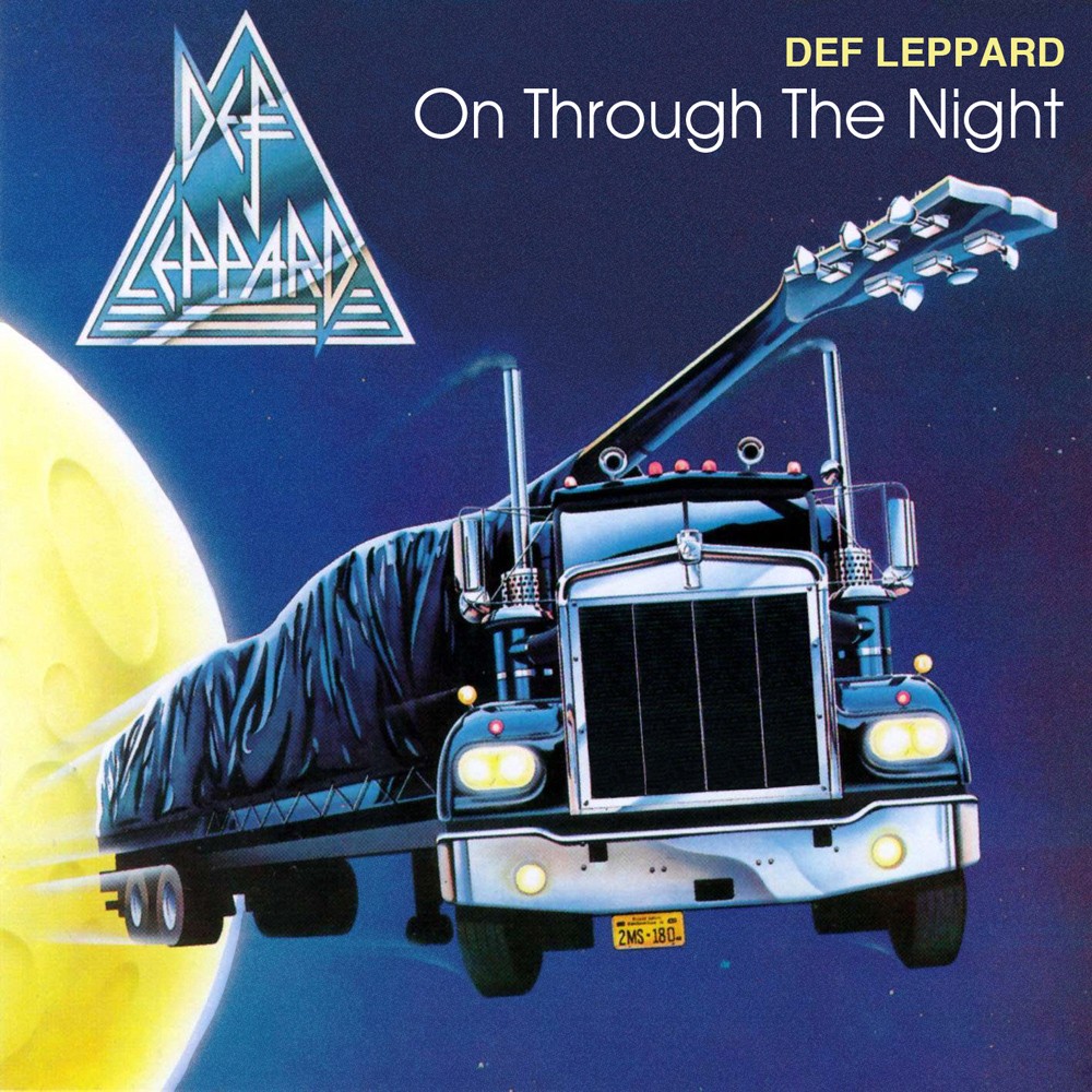 The Hall of Judgement: Def Leppard - On Through the Night Cover