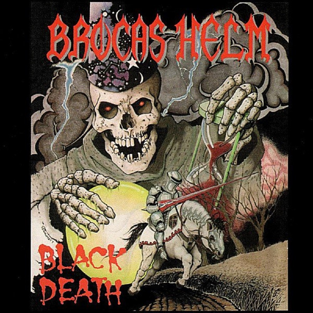 Brocas Helm - Black Death (1988) Cover