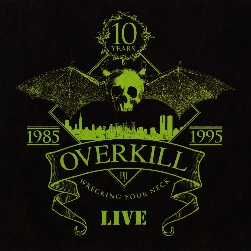 Overkill - Wrecking Your Neck Live (1995) Cover