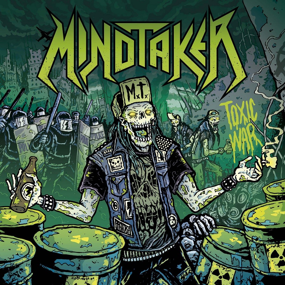 Mindtaker - Toxic War (2020) Cover