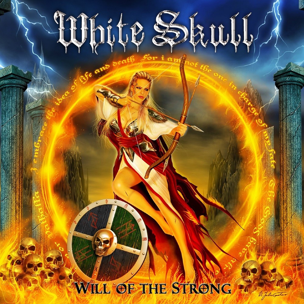 White Skull - Will of the Strong (2017) Cover