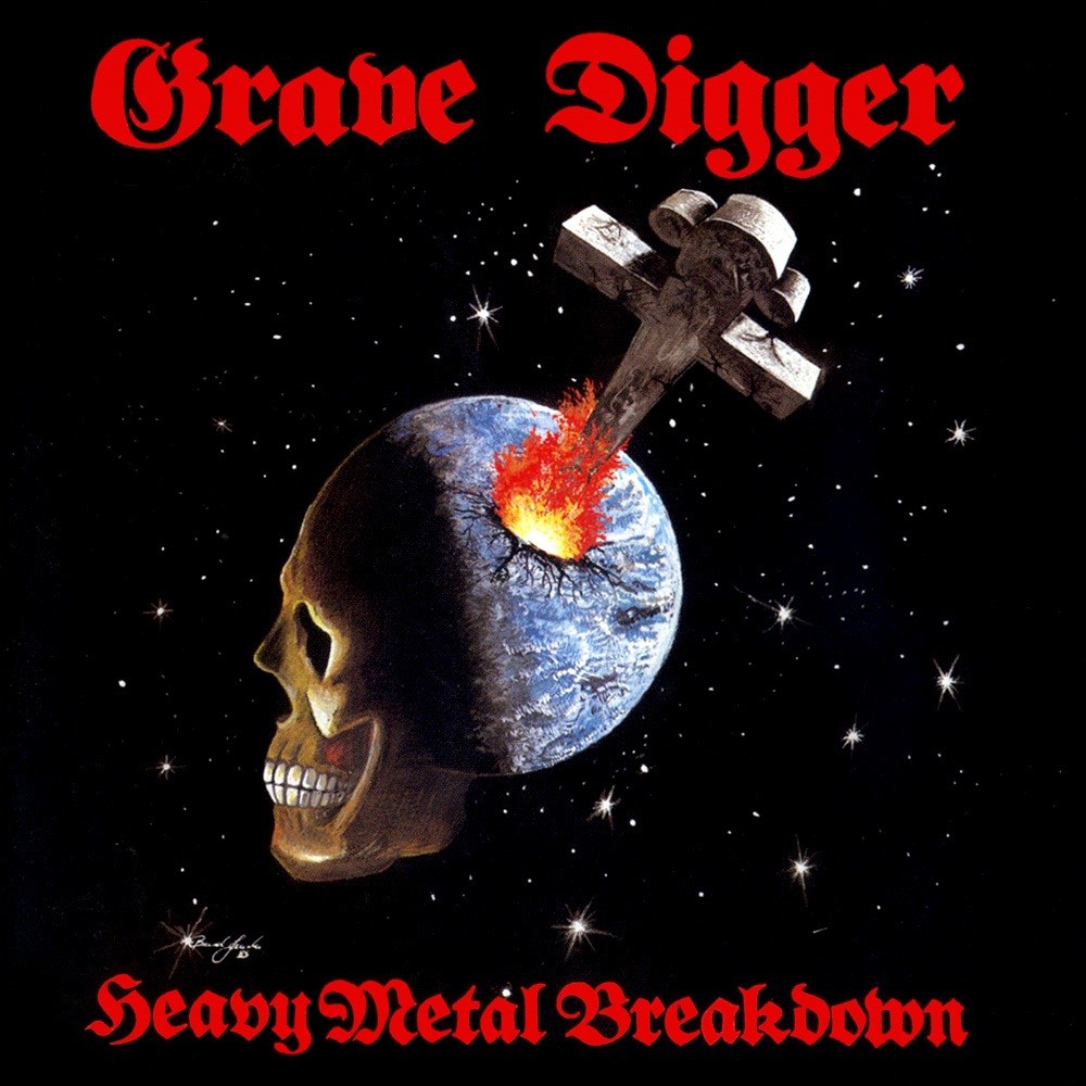 Grave Digger - Heavy Metal Breakdown (1984) Cover