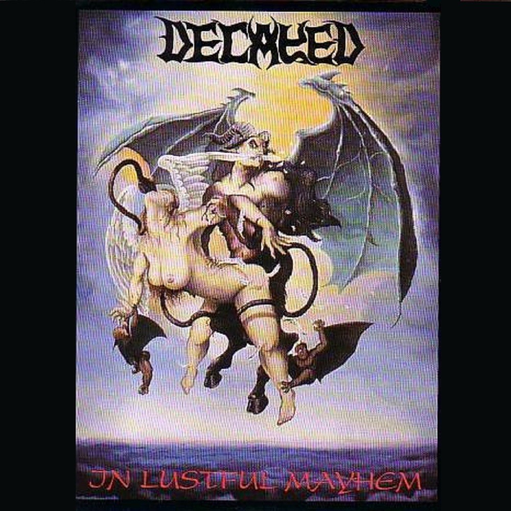 Decayed - In Lustful Mayhem (1995) Cover