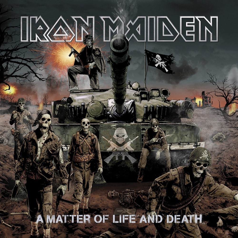 Iron Maiden - A Matter of Life and Death (2006) Cover