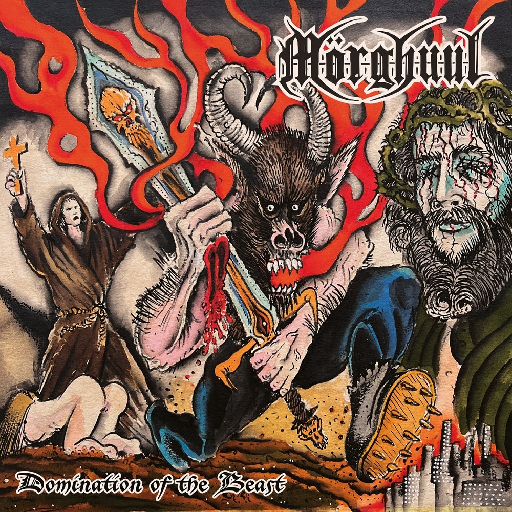 Mörghuul - Domination of the Beast (2024) Cover