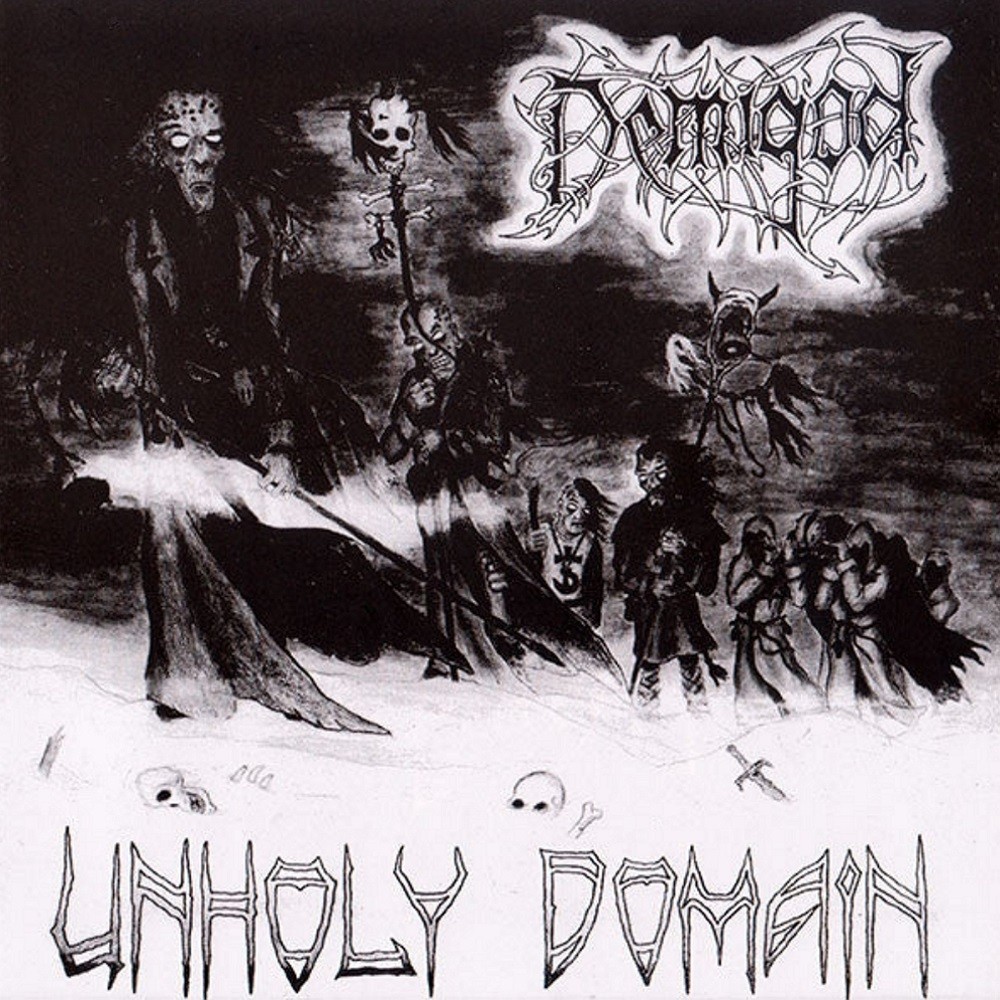 Demigod / Necropsy - Unholy Domain / Necropsy (1992) Cover