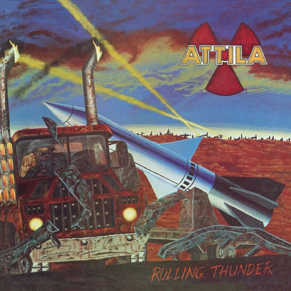 Attila (NY-USA) - Rolling Thunder (1986) Cover