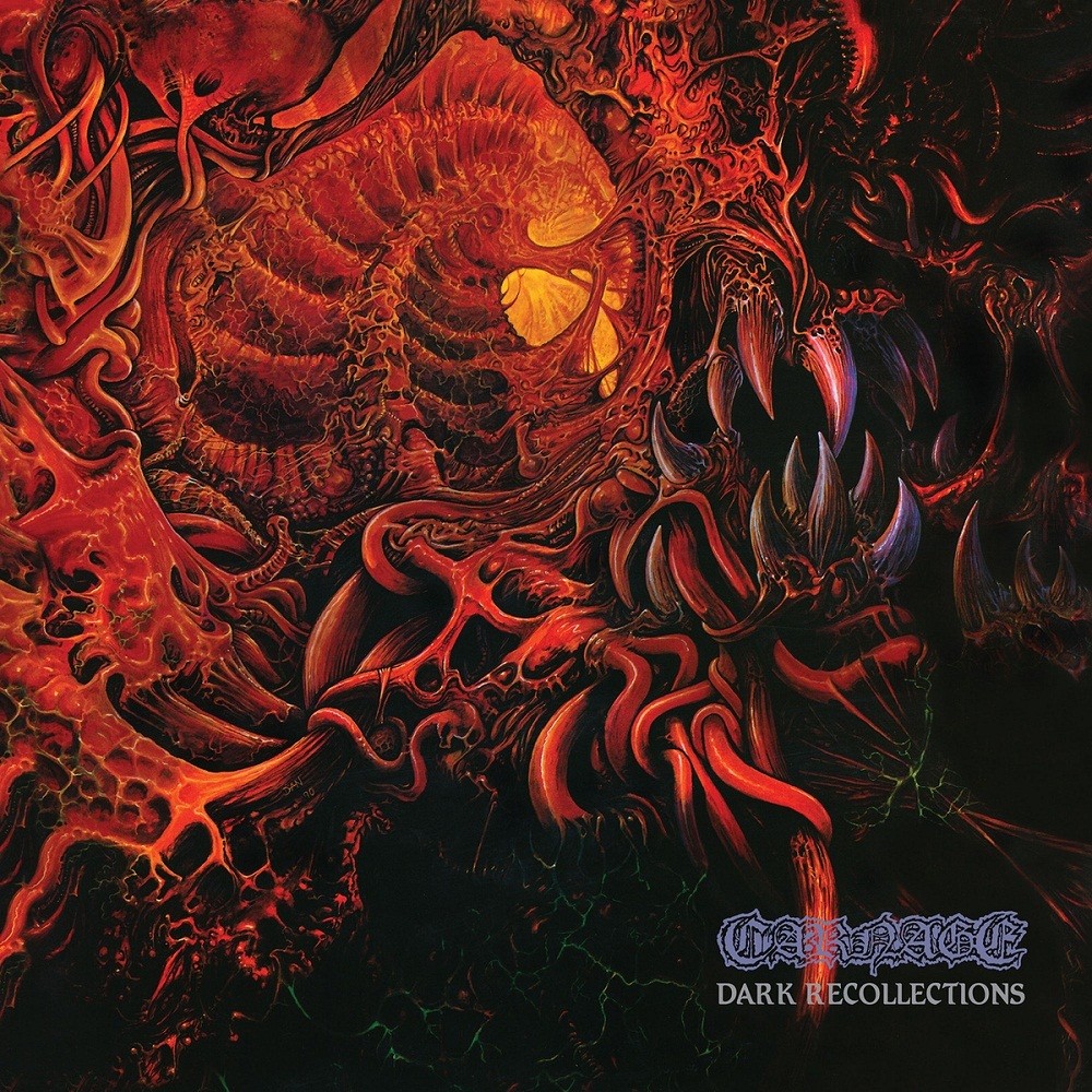 Carnage - Dark Recollections (1990) Cover