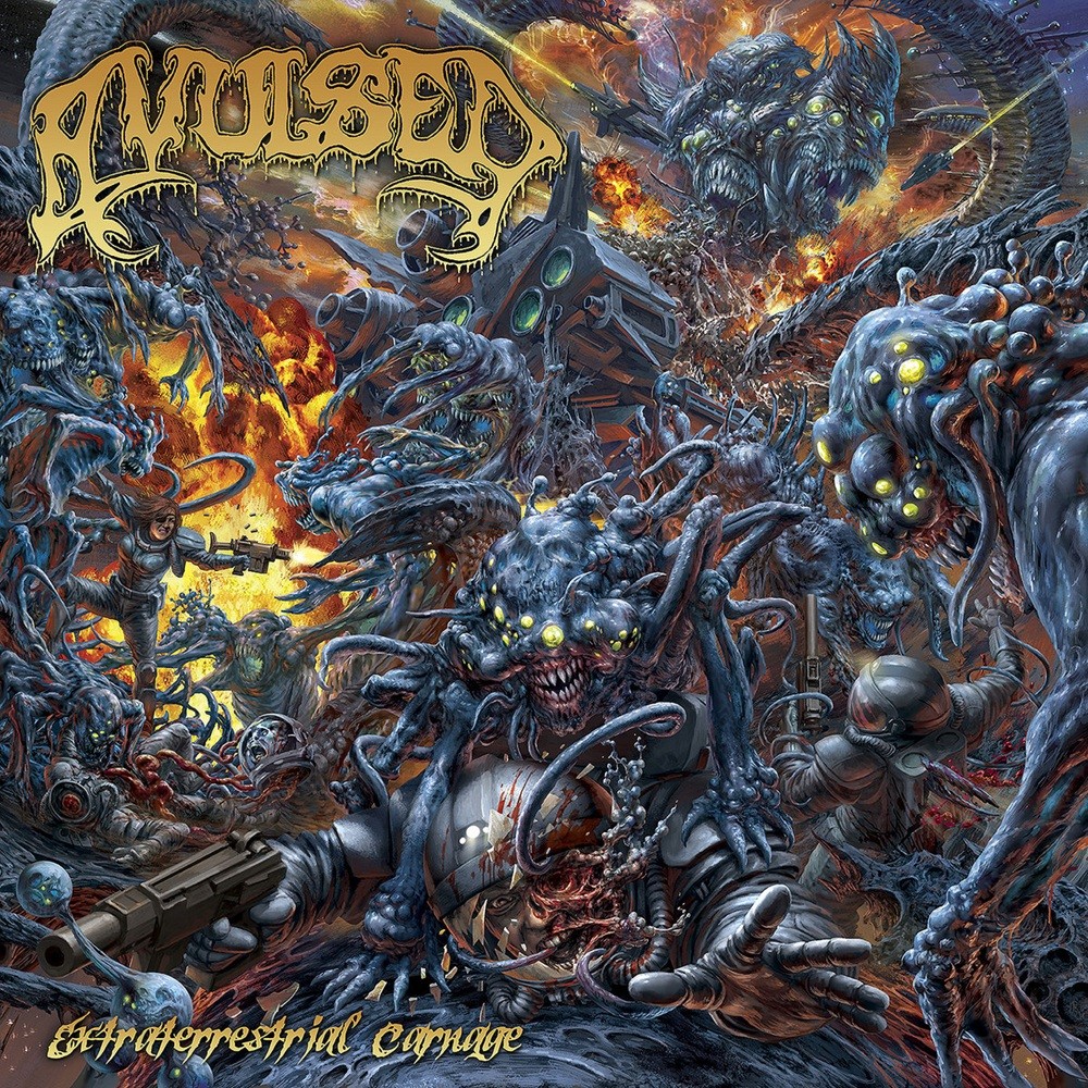 Avulsed - Extraterrestrial Carnage (2023) Cover