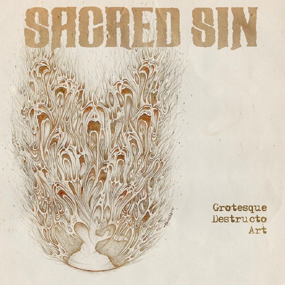 Sacred Sin - Grotesque Destructo Art (2017) Cover