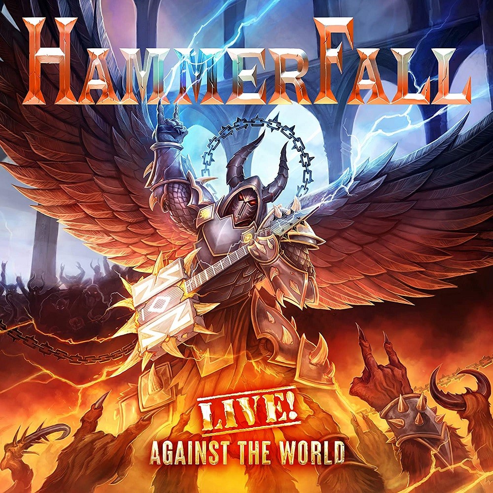 HammerFall - Live! Against the World (2020) Cover