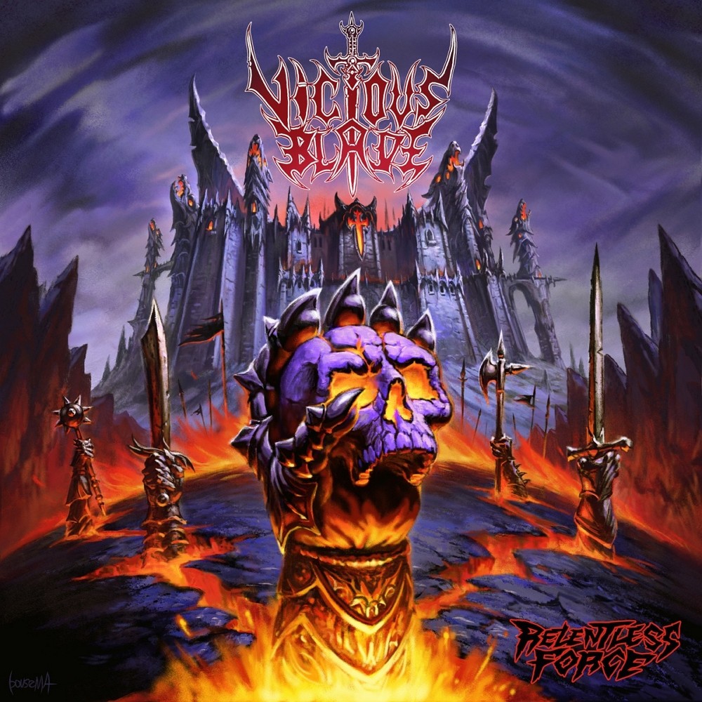 Vicious Blade - Relentless Force (2024) Cover