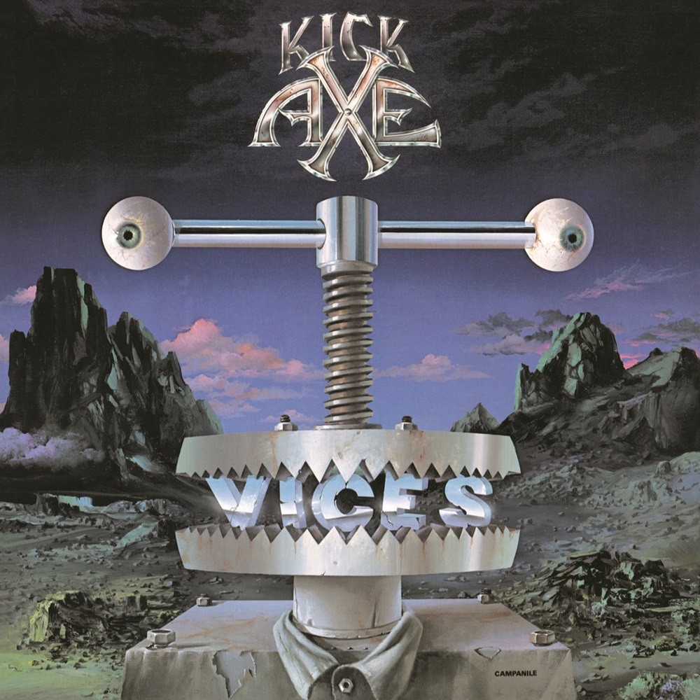 Kick Axe - Vices (1984) Cover