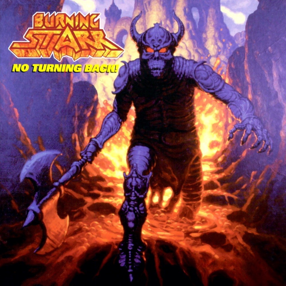 Burning Starr - No Turning Back! (1986) Cover