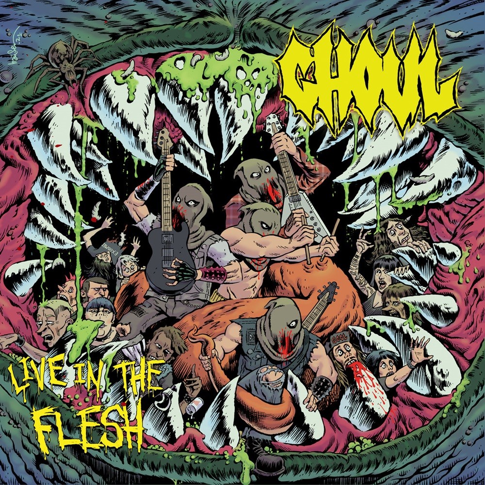 Ghoul - Live in the Flesh (2021) Cover