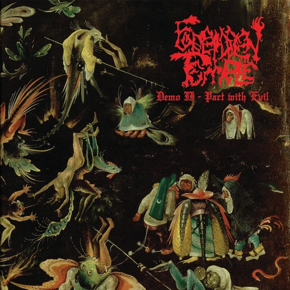 Forbidden Temple - Demo II - Pact With Evil (2023) Cover