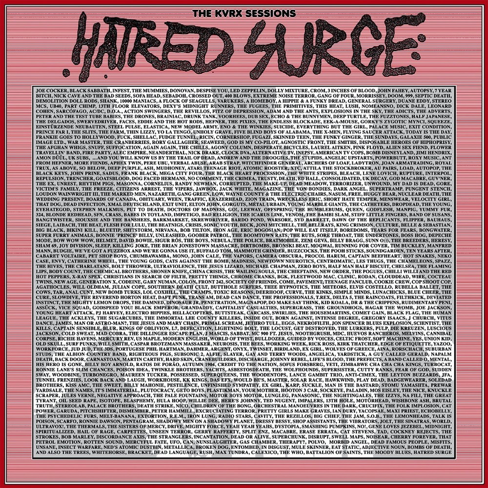 Hatred Surge - The KVRX Sessions (2016) Cover