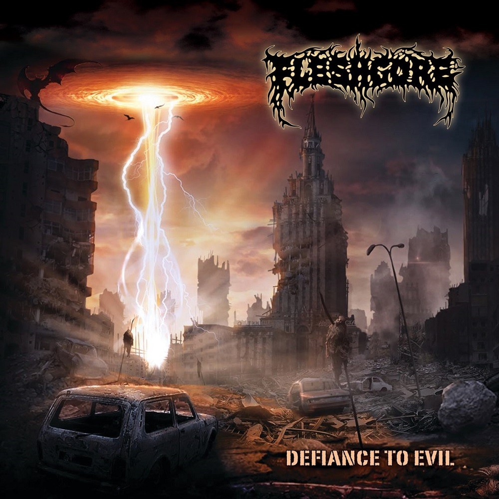 Fleshgore - Defiance to Evil (2012) Cover
