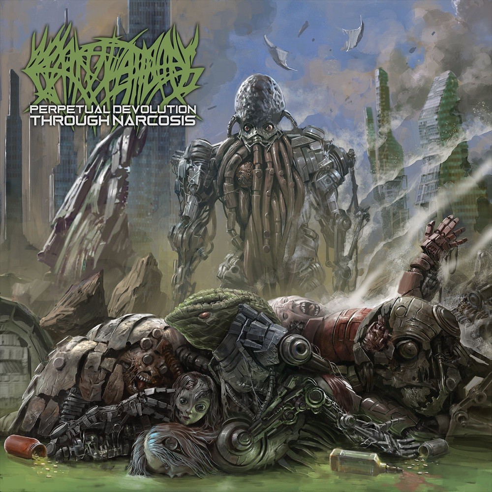 Crepitation - Perpetual Devolution Through Narcosis (2021) Cover