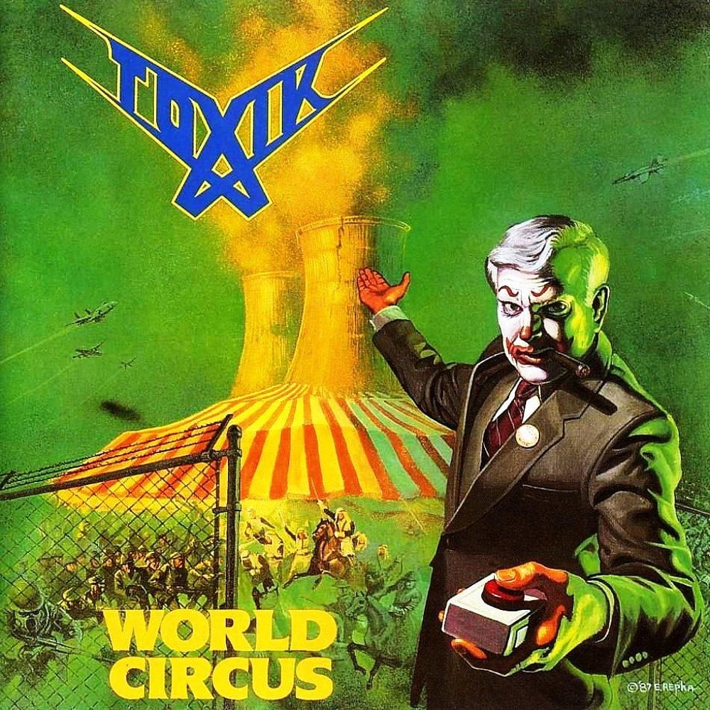 Toxik - World Circus (1987) Cover