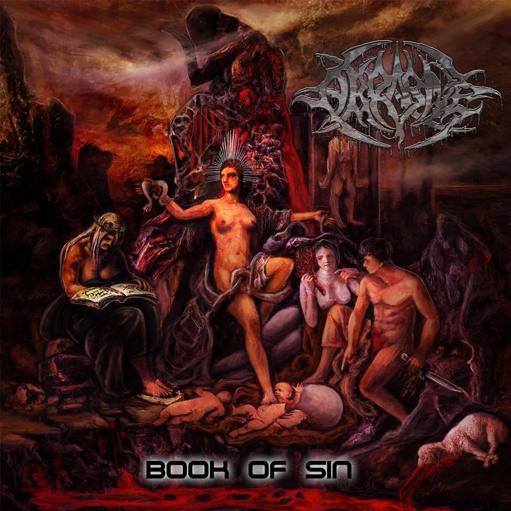 Abrasive - Book of Sin (2017) Cover