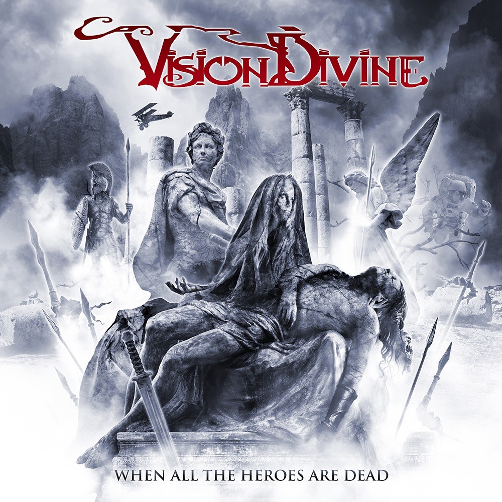 Vision Divine - When All the Heroes Are Dead (2019) Cover