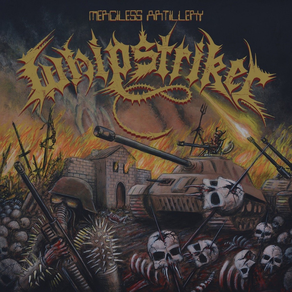 Whipstriker - Merciless Artillery (2018) Cover