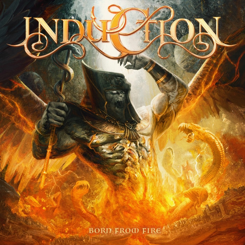 Induction - Born From Fire (2022) Cover