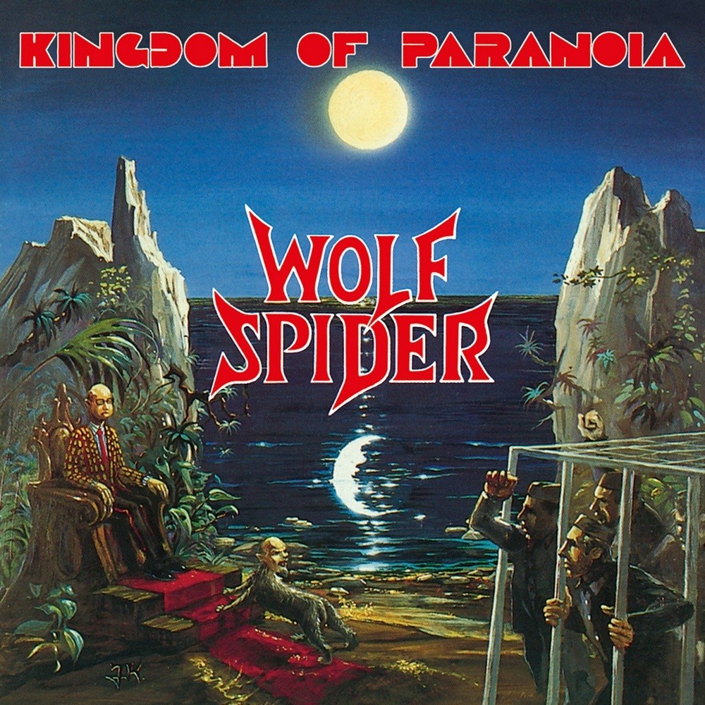 Wolf Spider - Kingdom of Paranoia (1990) Cover