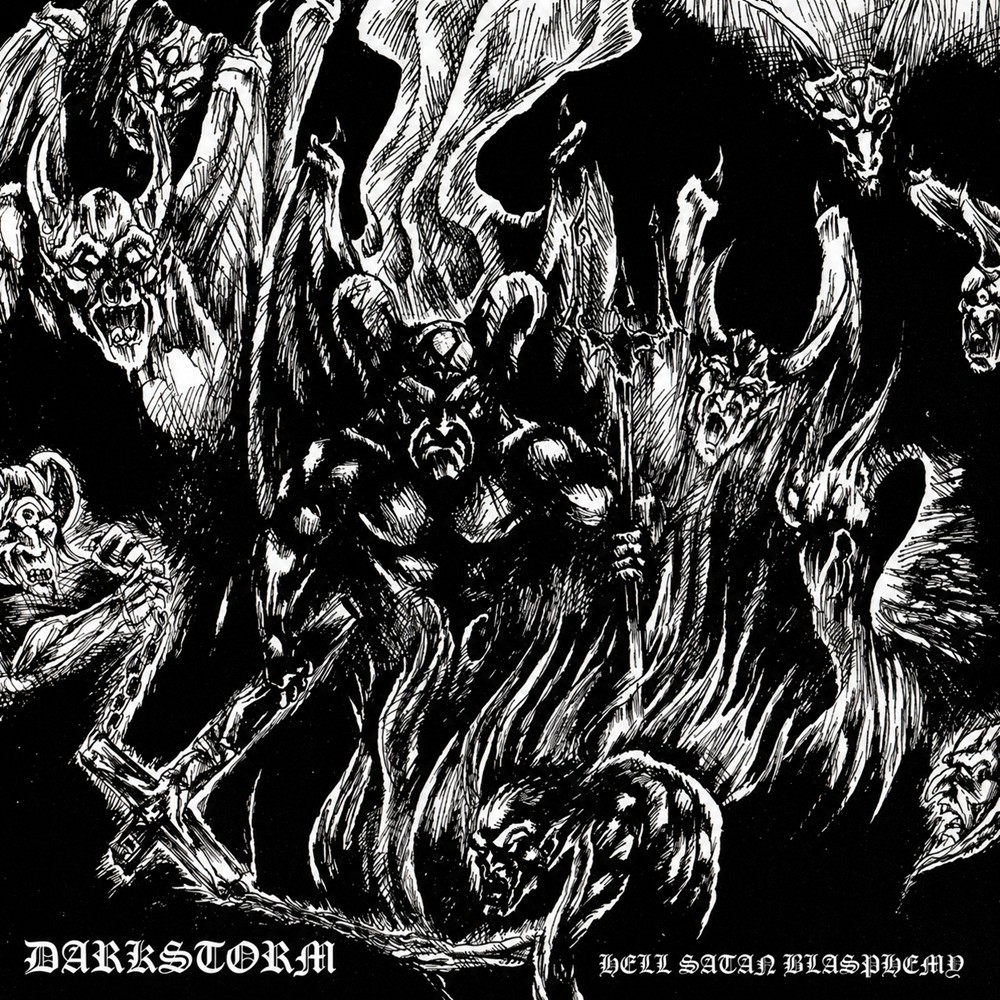 Dark Storm - Hell Satan Blasphemy (2006) Cover