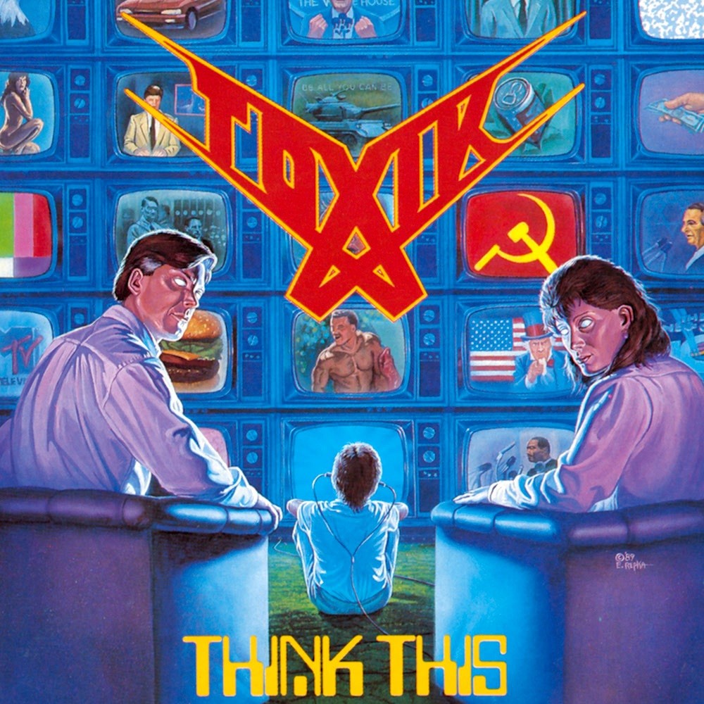 Toxik - Think This (1989) Cover