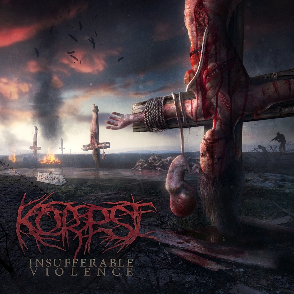 Korpse (NED) - Insufferable Violence (2021) Cover