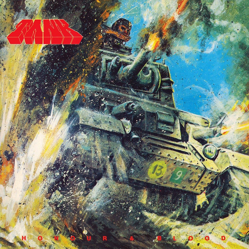 Tank - Honour & Blood (1984) Cover