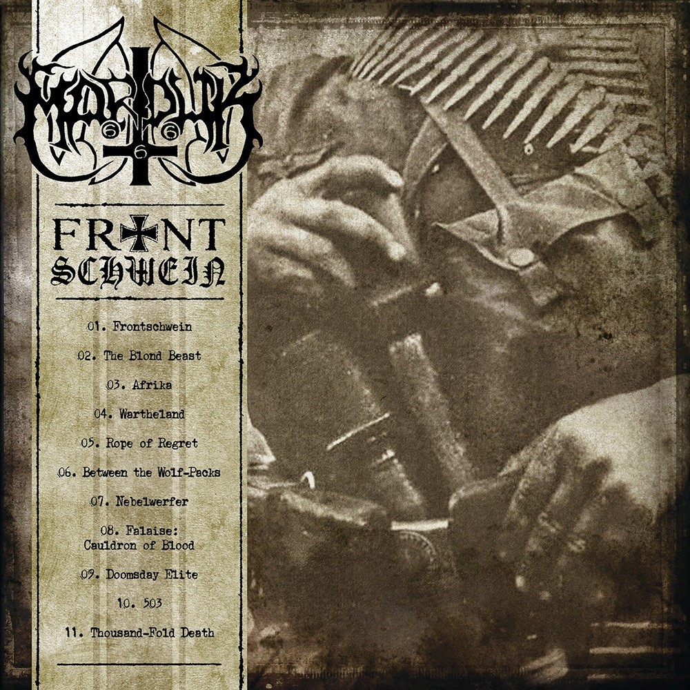 Marduk - Frontschwein (2015) Cover