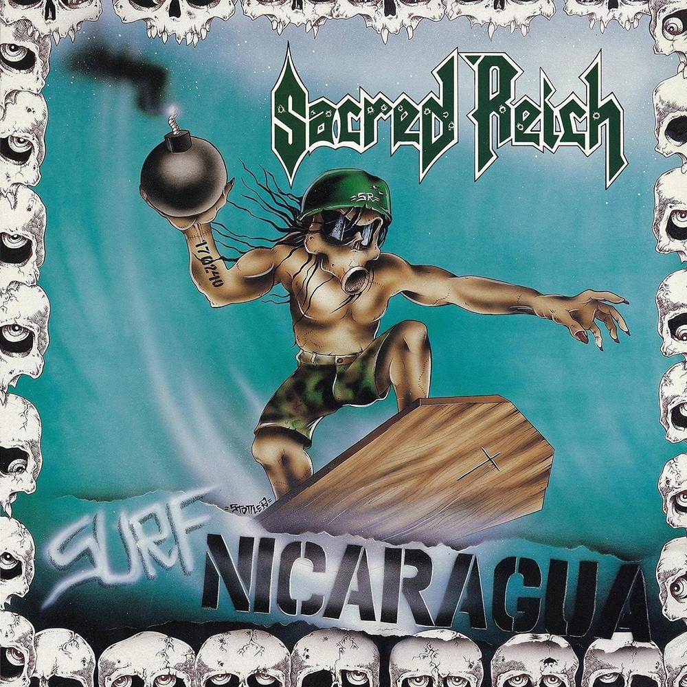 Sacred Reich - Surf Nicaragua (1988) Cover