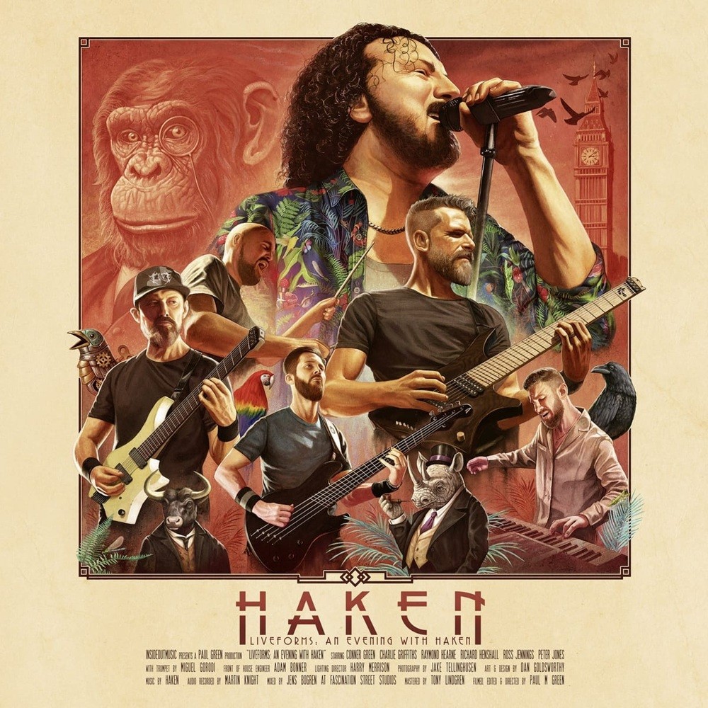 Haken - Liveforms: An Evening With Haken (2025) Cover