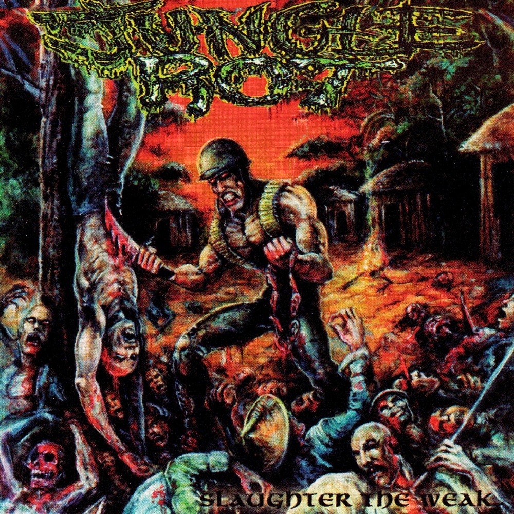 Jungle Rot - Slaughter the Weak (1997) Cover