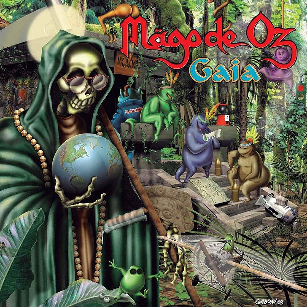 Mägo de Oz - Gaia (2003) Cover