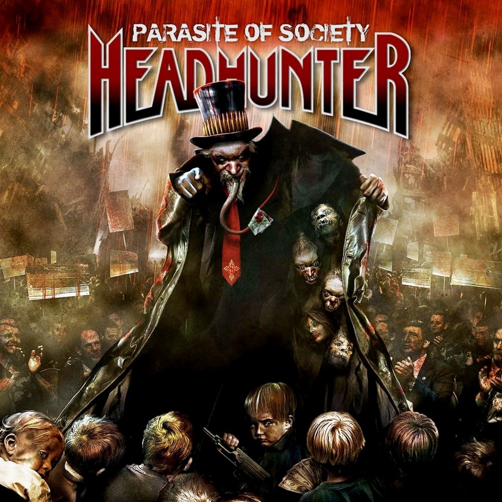 Headhunter - Parasite of Society (2008) Cover