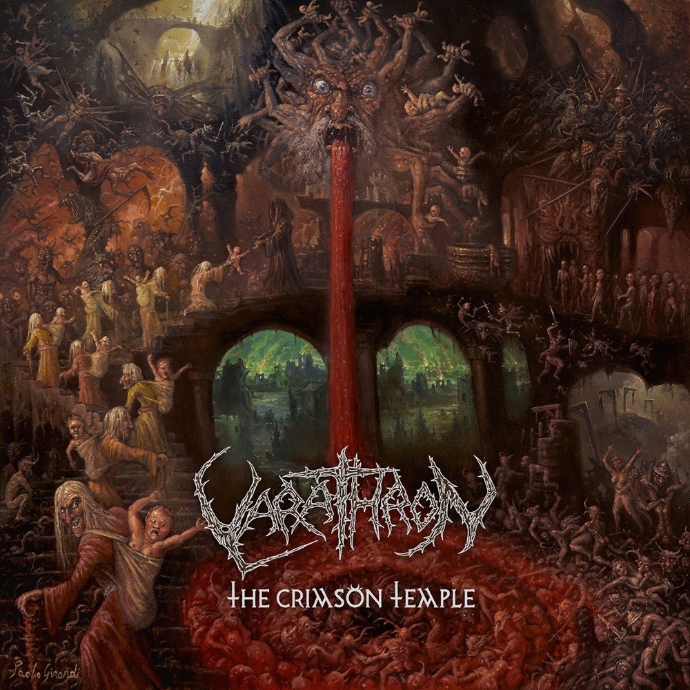 Varathron - The Crimson Temple (2023) Cover